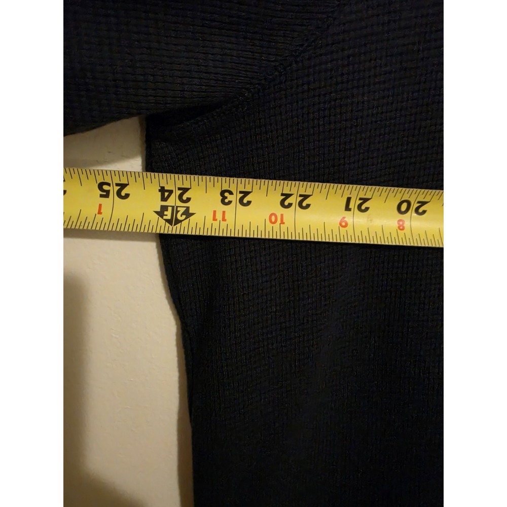 Eddie Bauer Outdoor Men's Big & Tall TXL Navy Long Sleeve Henley Shirt - Picture 5 of 7